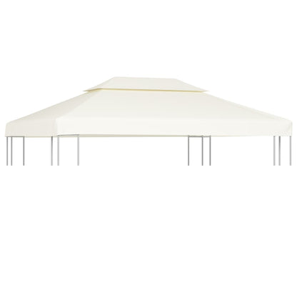 pavillontag 3x4 m 310 g/m² cremehvid