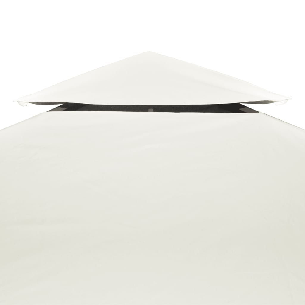 pavillontag 3x4 m 310 g/m² cremehvid