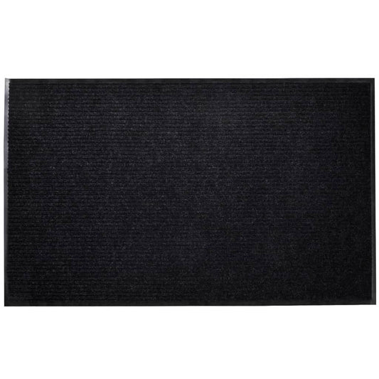 Fußmatte PVC 120 x 180 cm schwarz