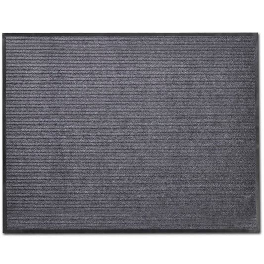 Fußmatte PVC 90 x 60 cm grau