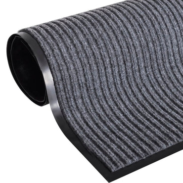 Fußmatte PVC 90 x 60 cm grau