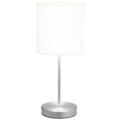 bordlamper 2 stk. touch-knap E14 hvid