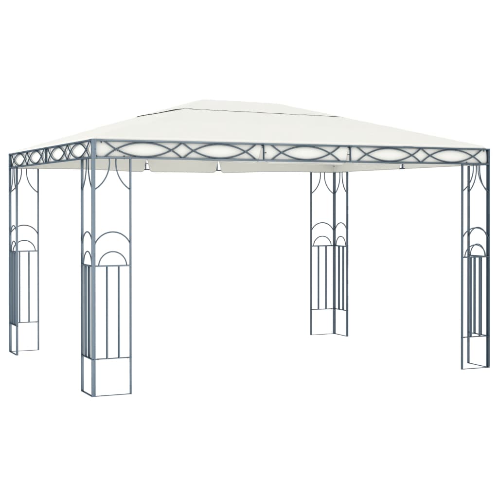 pavillon 400 x 300 cm cremefarvet