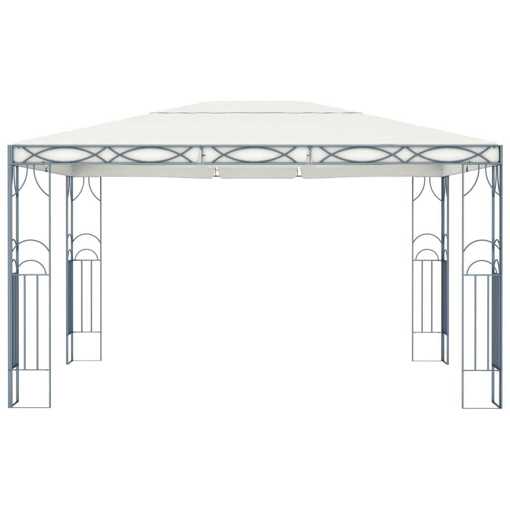 pavillon 400 x 300 cm cremefarvet