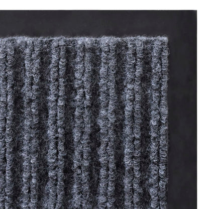 dørmåtter 2 stk. 90 x 60 cm PVC grå