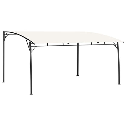 fritstående markise 4x3x2,55 m cremefarvet