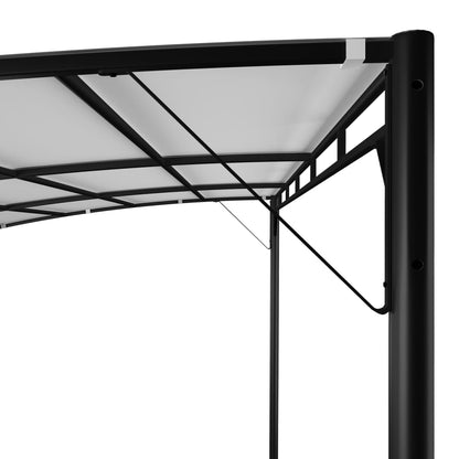 fritstående markise 4x3x2,55 m cremefarvet