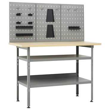 Werkbank mit 3 Wandpaneelen