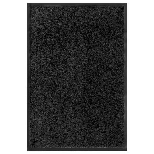 waschbare Fußmatte 40x60 cm schwarz