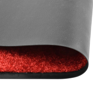 waschbare Fußmatte 60x180 cm rot