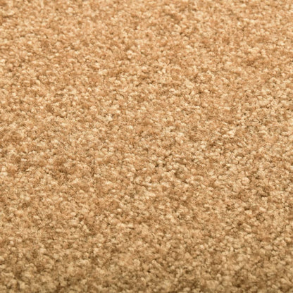 vaskbar dørmåtte 60x90 cm cremefarvet