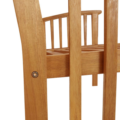 havebænk 119 cm massivt akacietræ