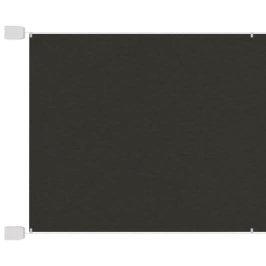 lodret markise 180x270 cm oxfordstof antracitgrå