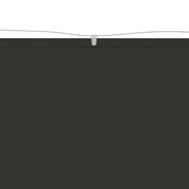 lodret markise 180x270 cm oxfordstof antracitgrå