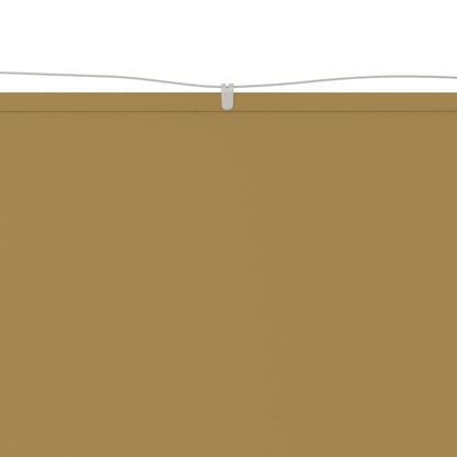 lodret markise 100x1200 cm oxfordstof beige