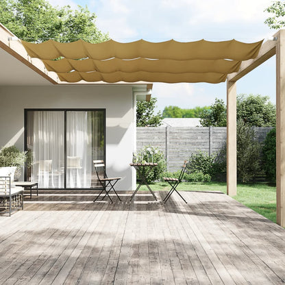 lodret markise 100x1200 cm oxfordstof beige