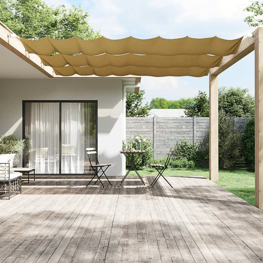 lodret markise 100x1200 cm oxfordstof beige