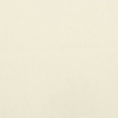 hynde til havebænk 120x(50+50)x7 cm oxfordstof cremehvid