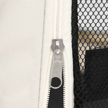 foldbar hundegård med bæretaske 145x145x61 cm blå