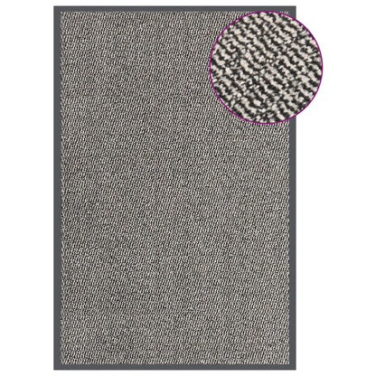 dørmåtte 80x120 cm tuftet lysebrun