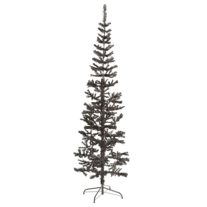 schmaler Weihnachtsbaum 180 cm schwarz