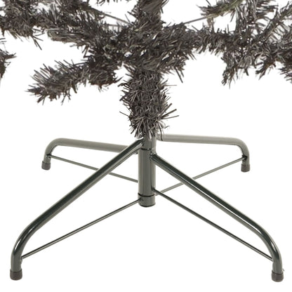 schmaler Weihnachtsbaum 180 cm schwarz