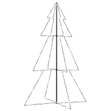 lysende juletræ 118x180 cm 240 LED'er indendørs/udendørs