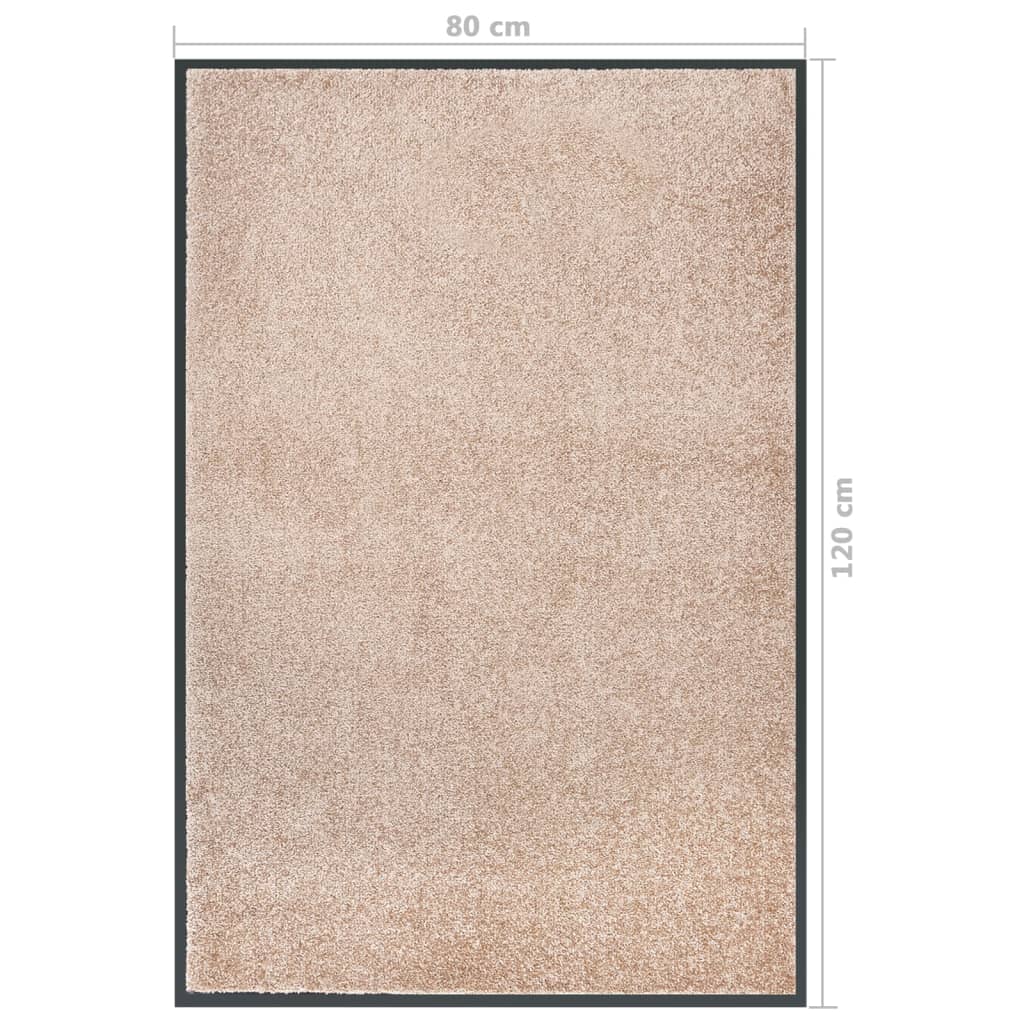 dørmåtte 80x120 cm beige