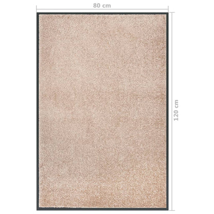 dørmåtte 80x120 cm beige