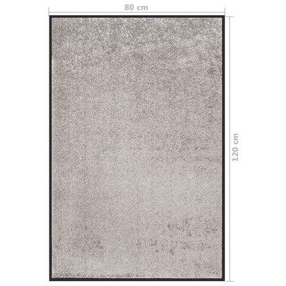 dørmåtte 80x120 cm grå