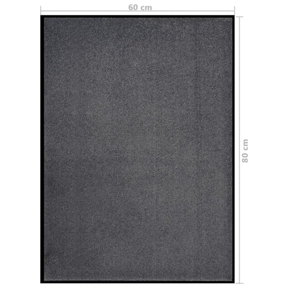 dørmåtte 60x80 cm antracitgrå