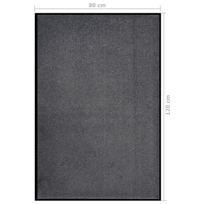 dørmåtte 80x120 cm antracitgrå