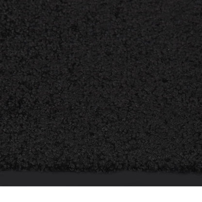 dørmåtte 80x120 cm sort