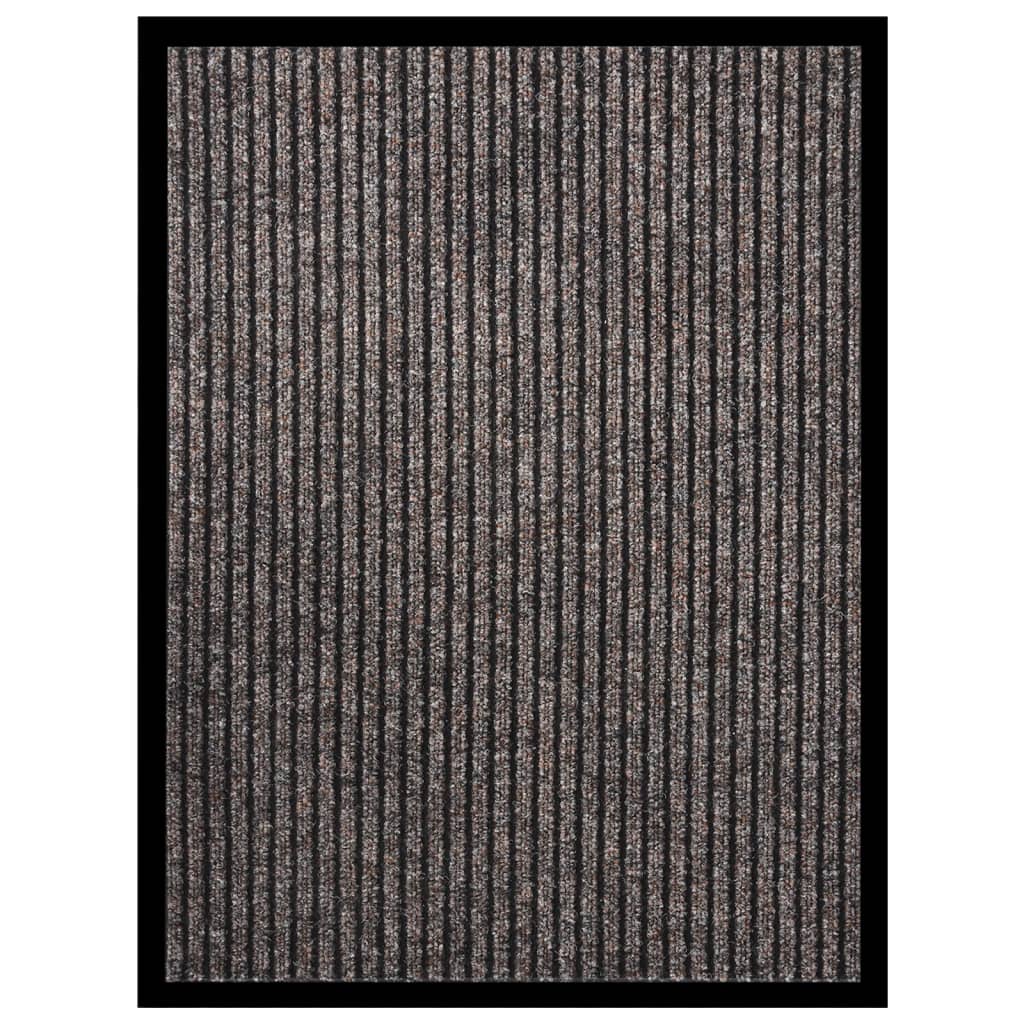 dørmåtte 60x80 cm stribet beige