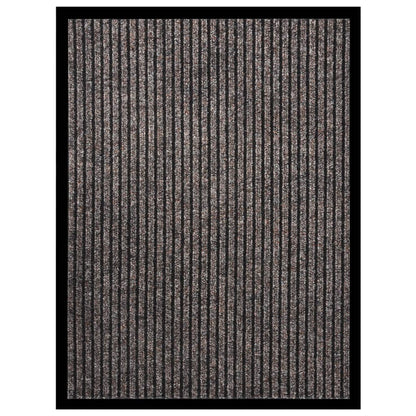 dørmåtte 60x80 cm stribet beige