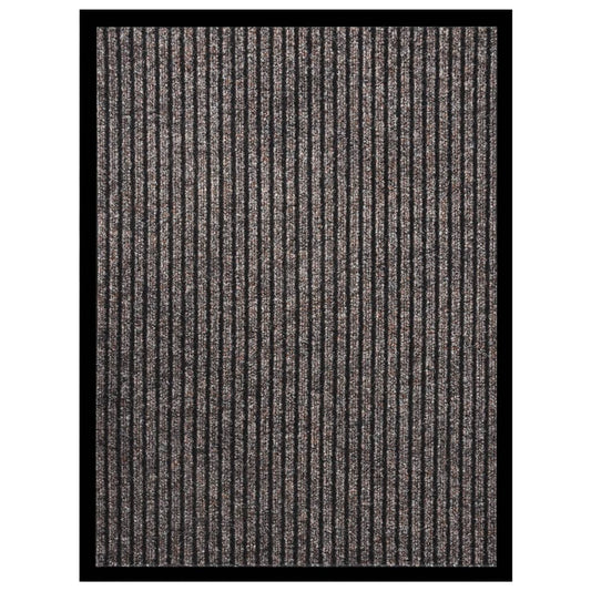 dørmåtte 60x80 cm stribet beige