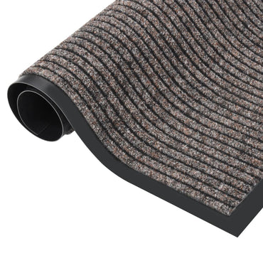 dørmåtte 60x80 cm stribet beige