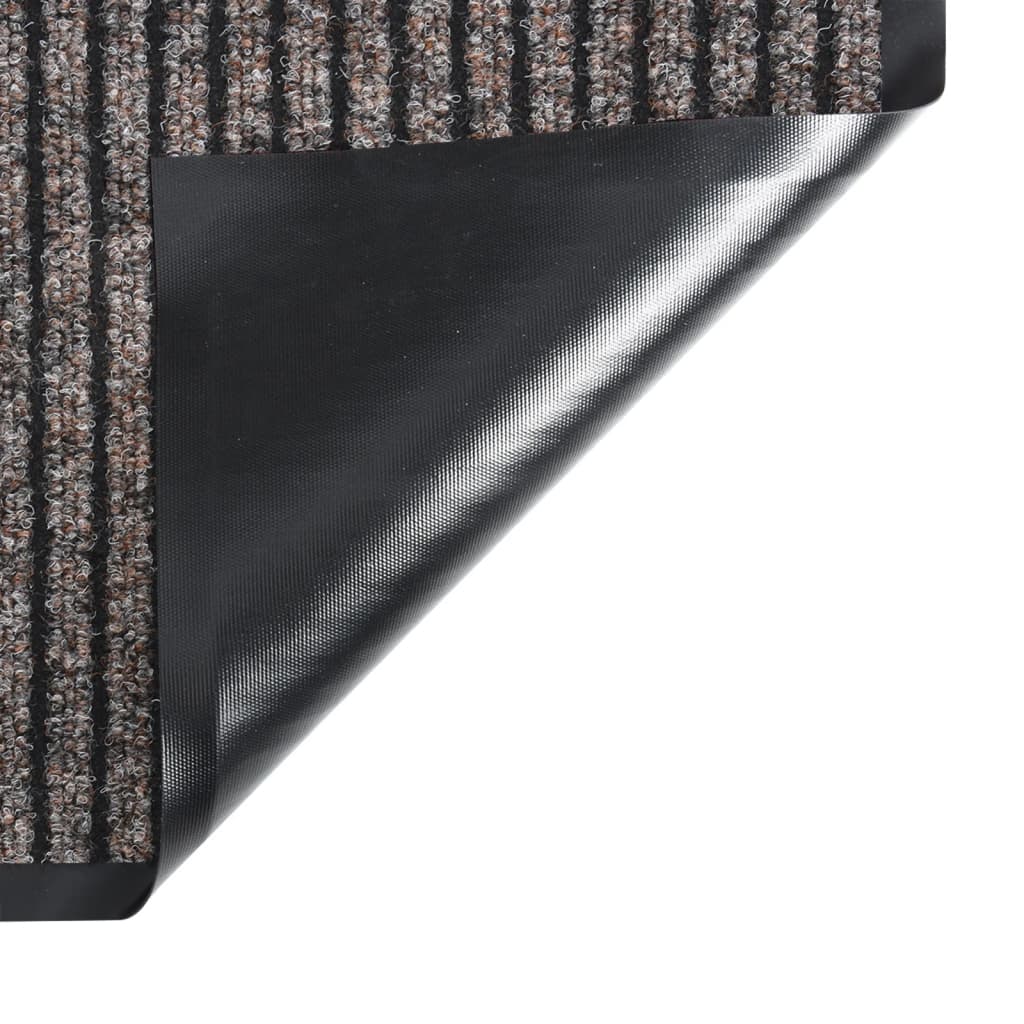 dørmåtte 60x80 cm stribet beige