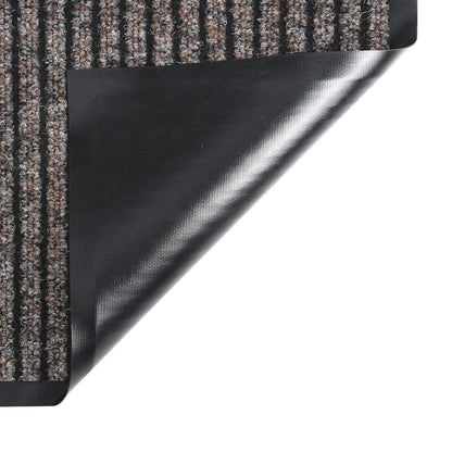 dørmåtte 60x80 cm stribet beige