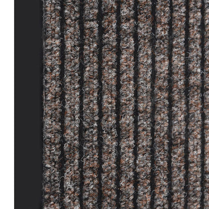 dørmåtte 60x80 cm stribet beige