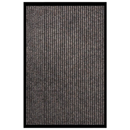 dørmåtte 80x120 cm stribet beige