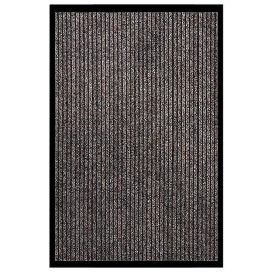 dørmåtte 80x120 cm stribet beige