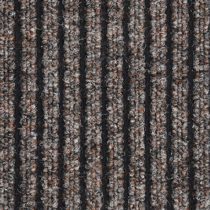 dørmåtte 80x120 cm stribet beige