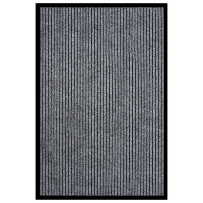 dørmåtte 80x120 cm stribet grå