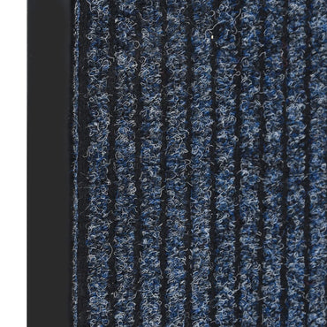 Fußmatte 40x60 cm blau gestreift