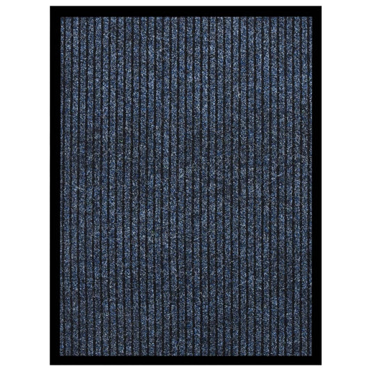 dørmåtte 60x80 cm stribet blå