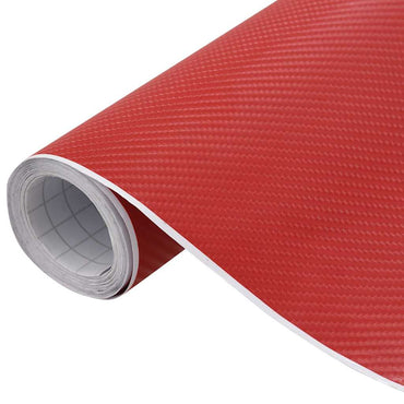 Autofolien 2 Stk. 100x150 cm 4D rot