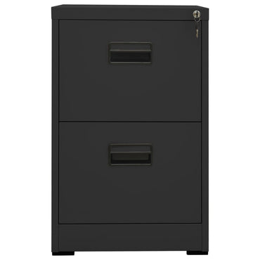 arkivskab 46x62x72,5 cm stål antracitgrå