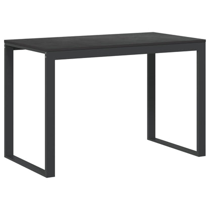 Computertisch 110x60x73 cm Spanplatte schwarz