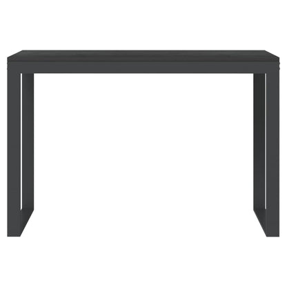 Computertisch 110x60x73 cm Spanplatte schwarz
